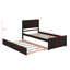 Lit plateforme avec lit gigogne-483959062