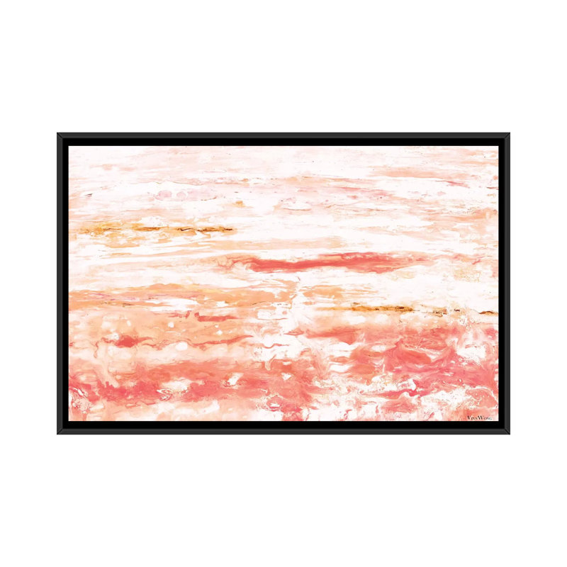 Somnium, reproduction d'art sur toile tendue, H 18 po x l 26 po x P 1,5 po, Toile avec cadre noir, Pas de tapis