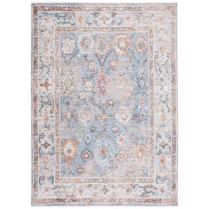 Tapis oriental performance Jacomine, Rectangle 4 pi 5 po x 6 pi 5 po