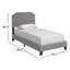 Lit tapissier standard Ameer-1445183248