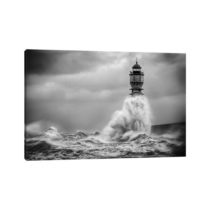 La Vague by Stéphane Pecqueux - Wrapped Canvas Print