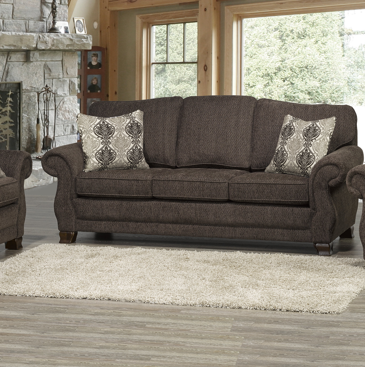 Charlton Home® Difranco 88'' Upholstered Sofa & Reviews - Wayfair Canada