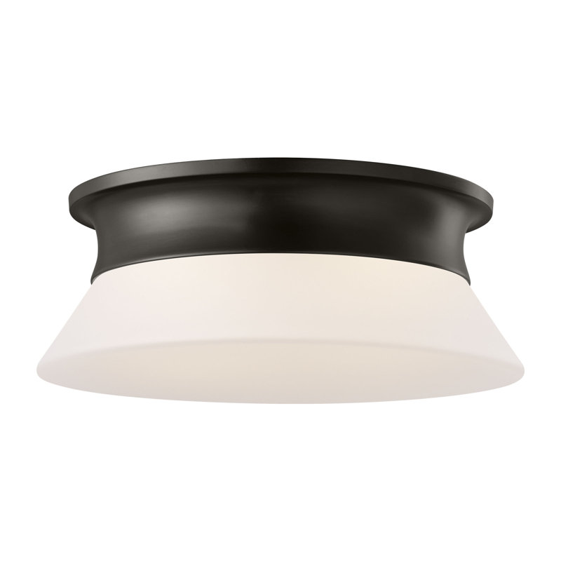 Dartmore 2 - Light Flush Mount, Aged Iron