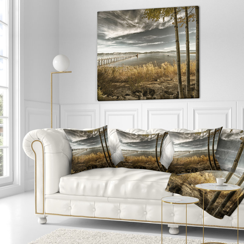 Coussin Schafer Landscape, 16 po x 1 po, Coussin décoratif