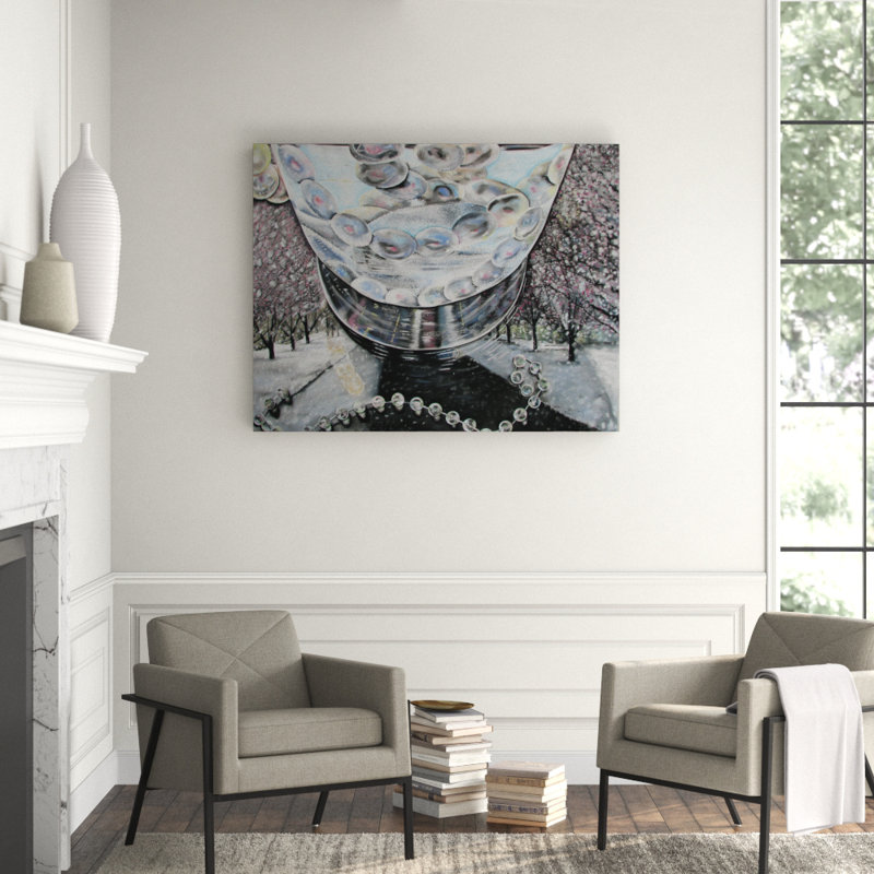 Effervescence Of The Spring Snow Painting by Nancy Staub Laughlin