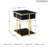 Carina Accent Table With Speaker