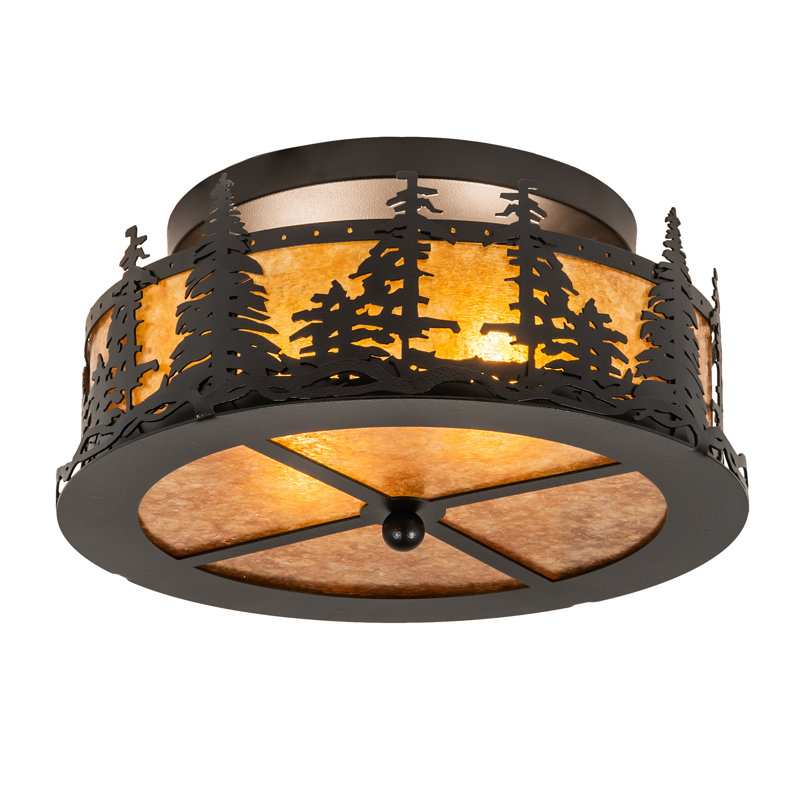 Plafonnier encastré 11" 2 lumières Deann
