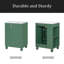 Meuble-lavabo 24 po avec lavabo, armoire de salle de bain avec tablette de porte, rangement latéral ouvert, structure en bois massif, porte à fermeture douce-1324502065