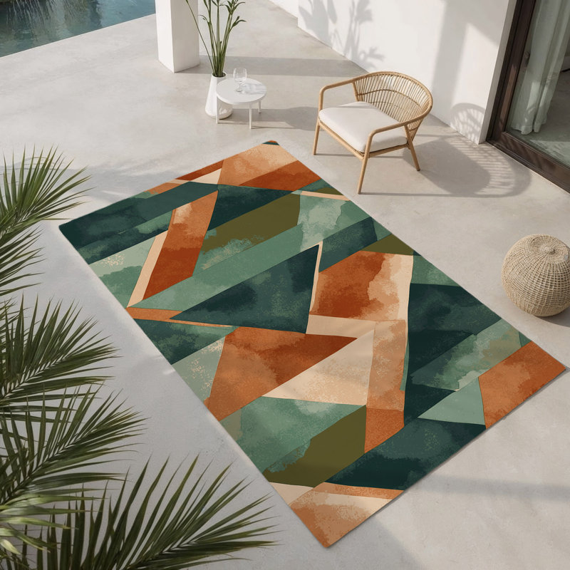 Tapis intérieur et extérieur Horizon Hues, Rectangulaire 2 pi x 3 pi