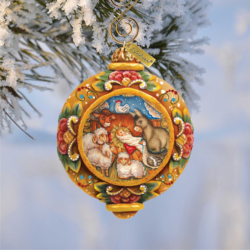 3'' Handmade Holiday Shaped Ornament