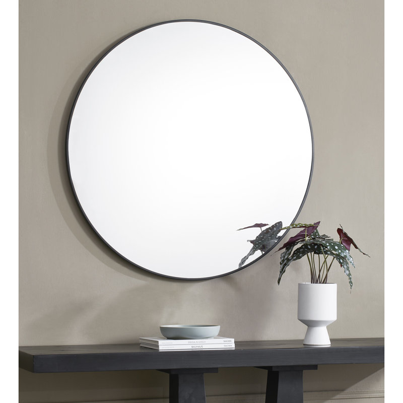 Miroir mural, Noir mat