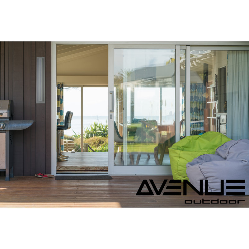 Avenue LED Outdoor Sconce, 28" H x 5" W x 3" D