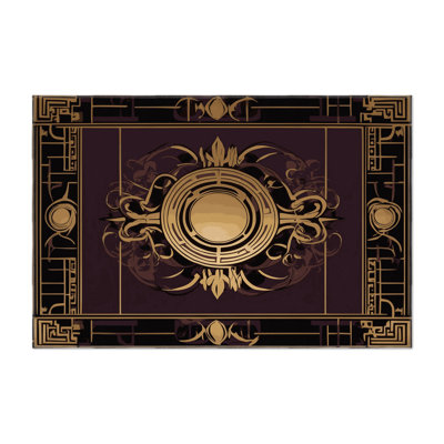 Antique Mosaic Indoor And Outdoor Area Rug