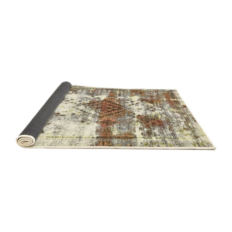 Abstract Indoor Rug, Round 6'