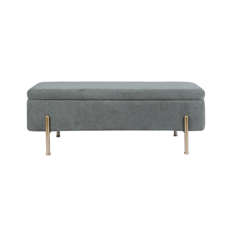 Banc de rangement tapissier