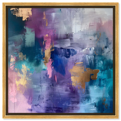 «Beautiful Jewels Canvas», art mural abstrait coloré par Art Remedy