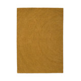 Hand Tufted Wool Area Rug in Ochre