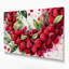 «Fruit framboise rouge», art mural sur toile-490889100