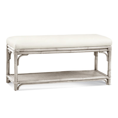 Banc de rangement en osier Summer Retreat