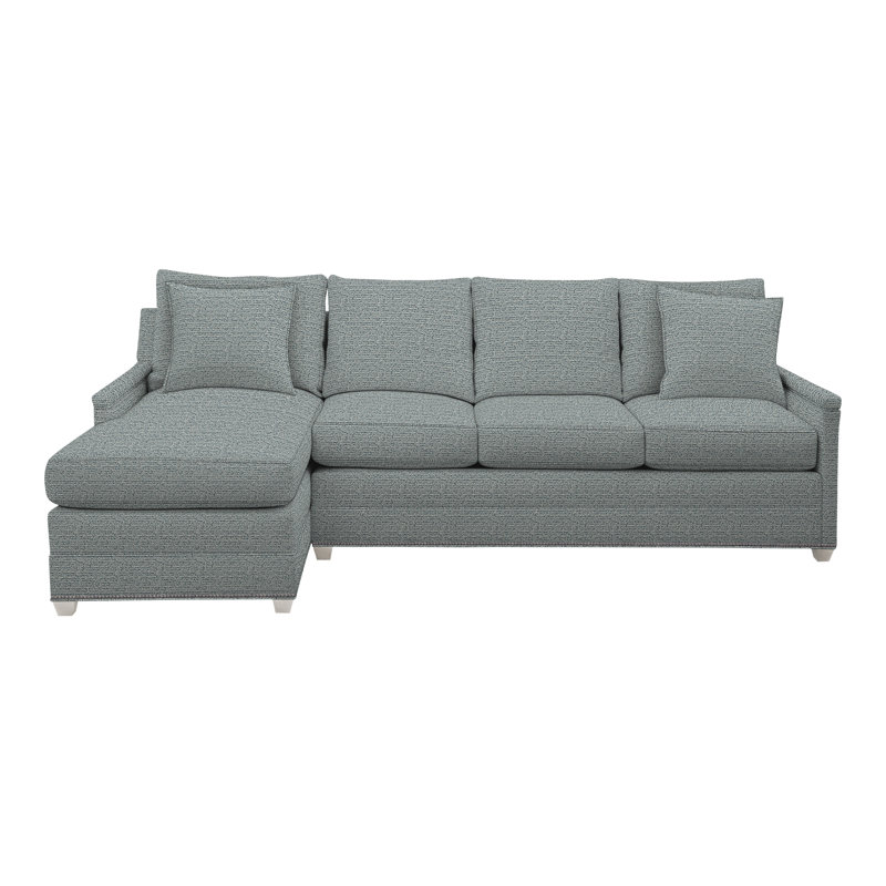 Connelly Chaise Sectional, Tuck Cobalt, Yes, Casa Blanca