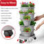 5 Tier Vertical Stackable Garden Planter