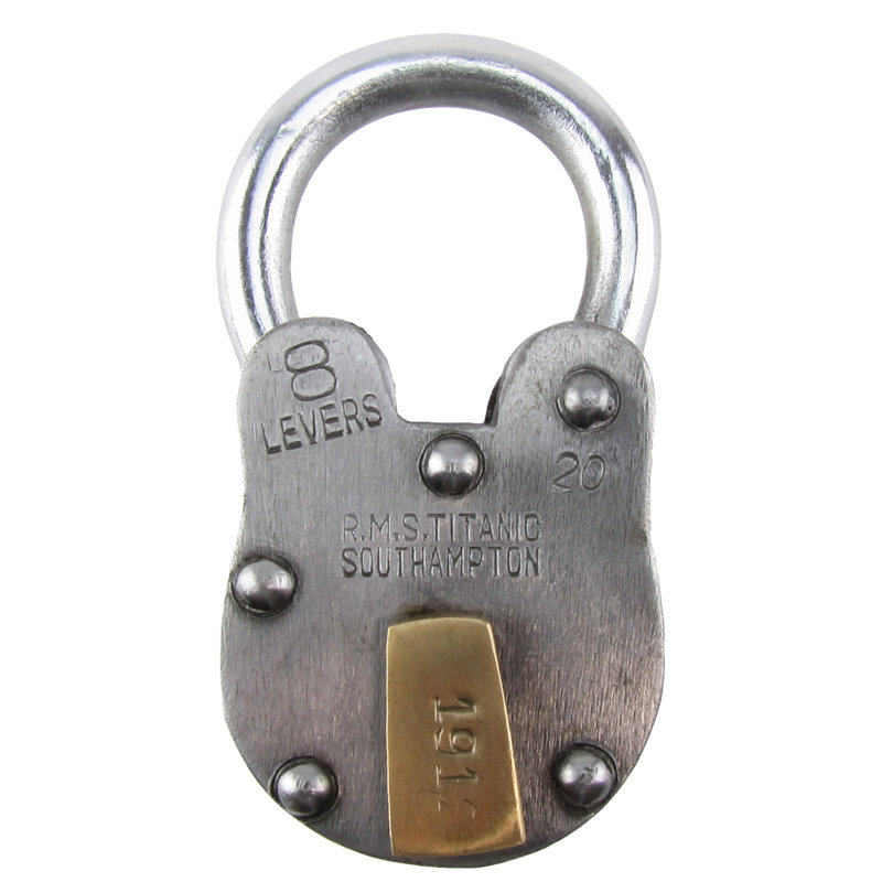 Cadenas de modèle titanic rms en métal 1912