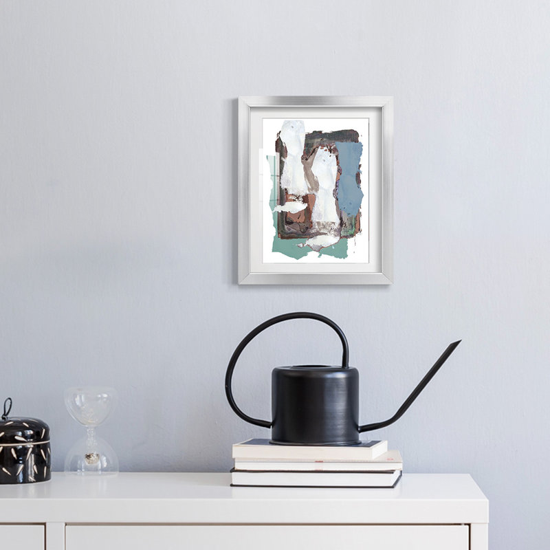 Brights Soft Wash I -Framed Print, 25.5" H x 17.5" W, Silver
