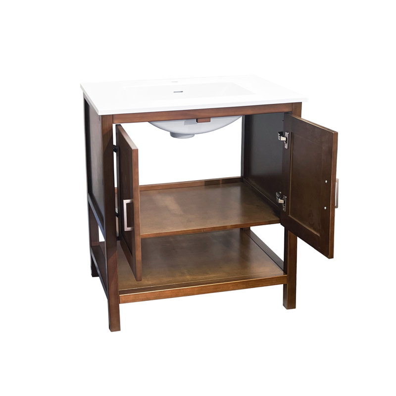 Armoire de meuble-lavabo sur pied 36 po sans comptoir