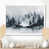White Picture Framed