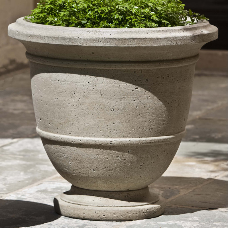 Relais Handmade Planter, Natural, 17.25" H x 19" W x 19" D