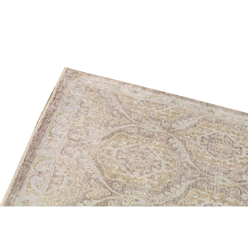 Hand-Knotted High-Quality Gray Area Rug