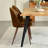 Hudhaifa 33"H Upholstered Dining Chairs with Fabric Solid Back, Set of 2, for Living Room, Dining Room, Coffee shop-32220545-13582474