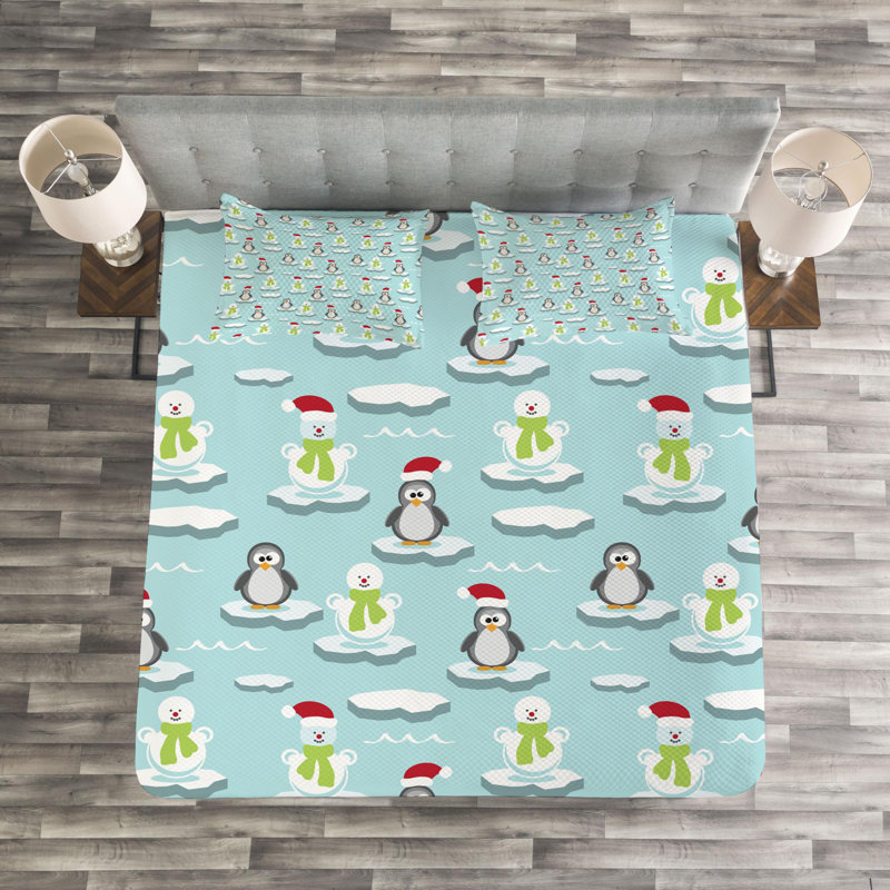 Kids Polyester Coverlet, King Coverlet + 2 Shams