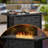 7-Piece Outdoor Rattan Patio Set with Fire Pit Table-1984928289