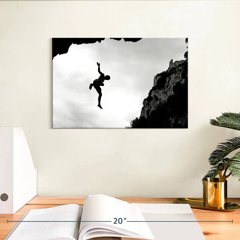 Sireci Extreme Climbing Fall, 8" H x 12" W