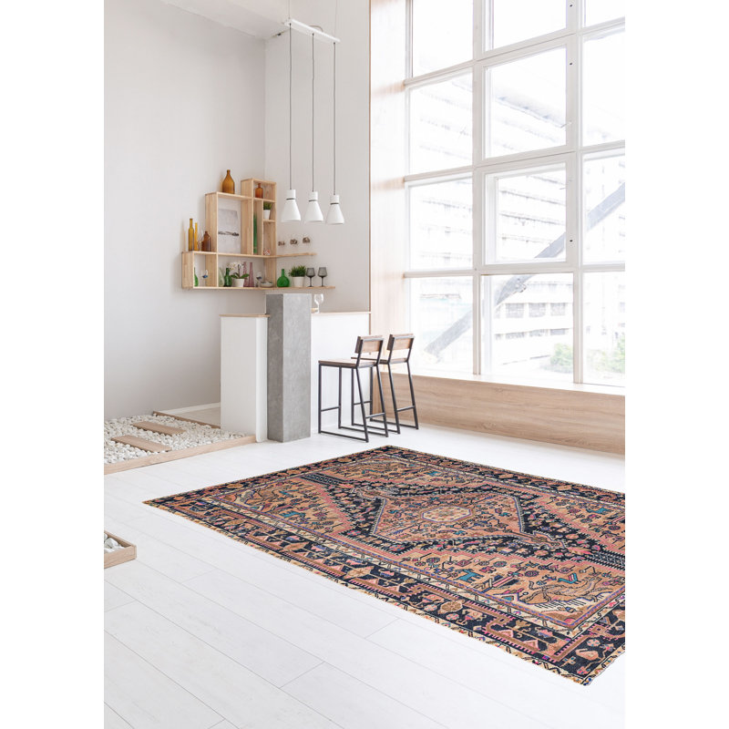 Tapis cuivre antique Antalya 4 pi 9 po x 8 pi 5 po