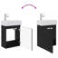 Single Bathroom Vanity with Ceramic Basin-1375705995