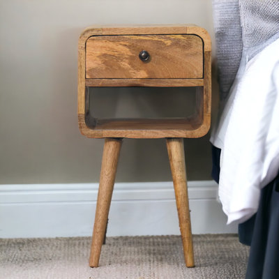Cheskel 11.81'' W Solid Wood Nightstand