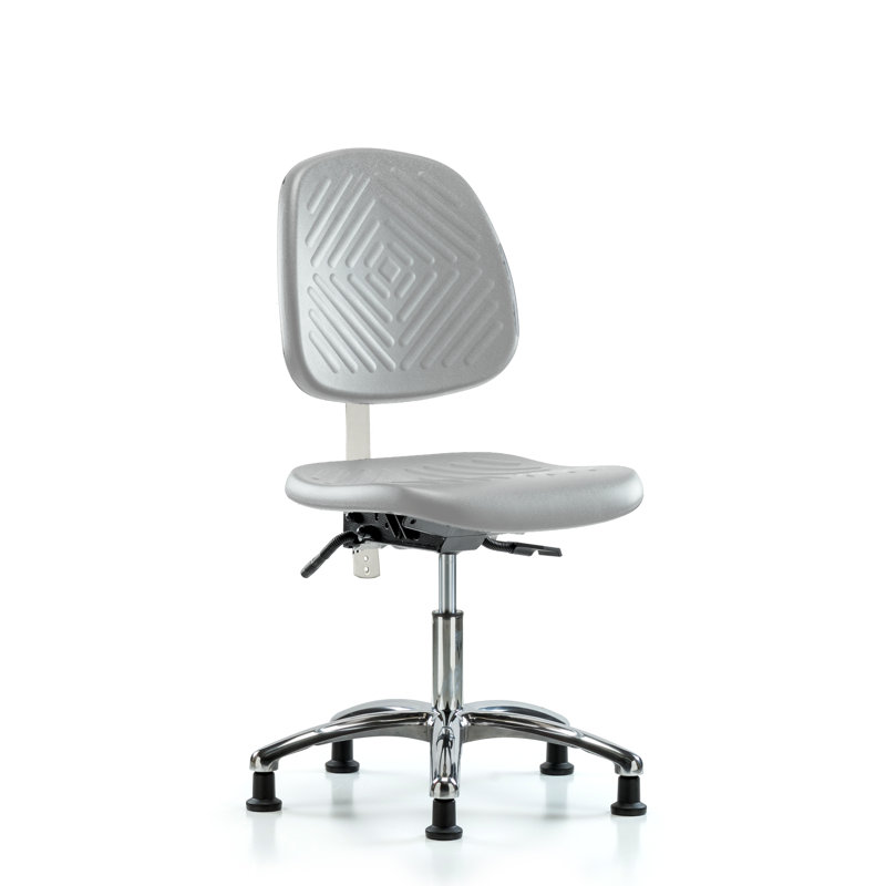 Chaise de travail, Glides, No, Grey