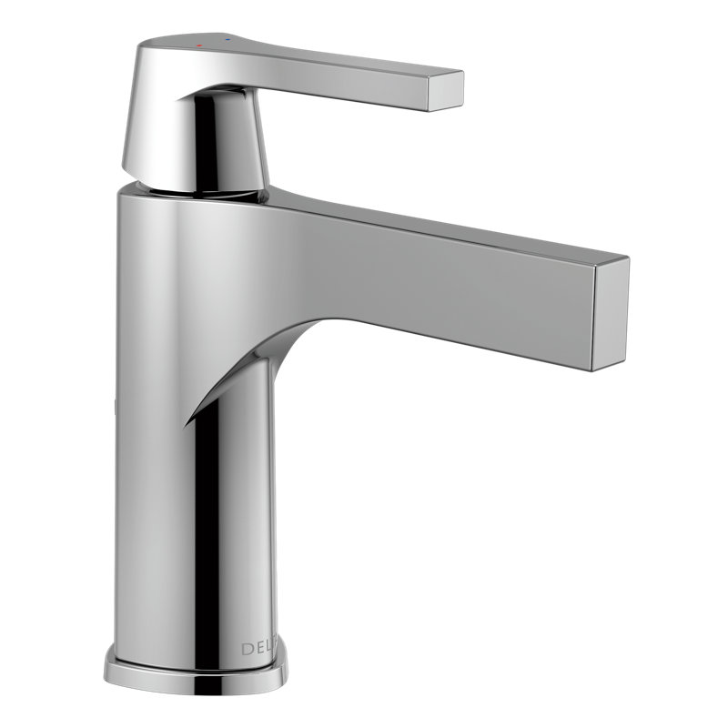Zura Single Hole Bathroom Faucet and Diamond Seal Technology, Chrome