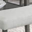 Banc à hauteur de comptoir avec repose-pieds