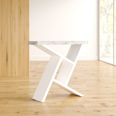 Ayling Accent Table, Console, Entryway, Narrow, Sofa, Living Room, Bedroom, Laminate by Orren Ellis
