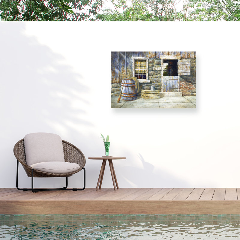 Toile d'extérieur Bradley Hendershot BURLAP, H 30 po x l 47 po