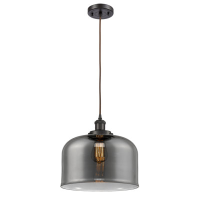 Pamelia 12" W 1-Light Dimmable Mini Pendant