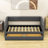 Bintu Twin Size Upholstered Daybed with Two Drawers