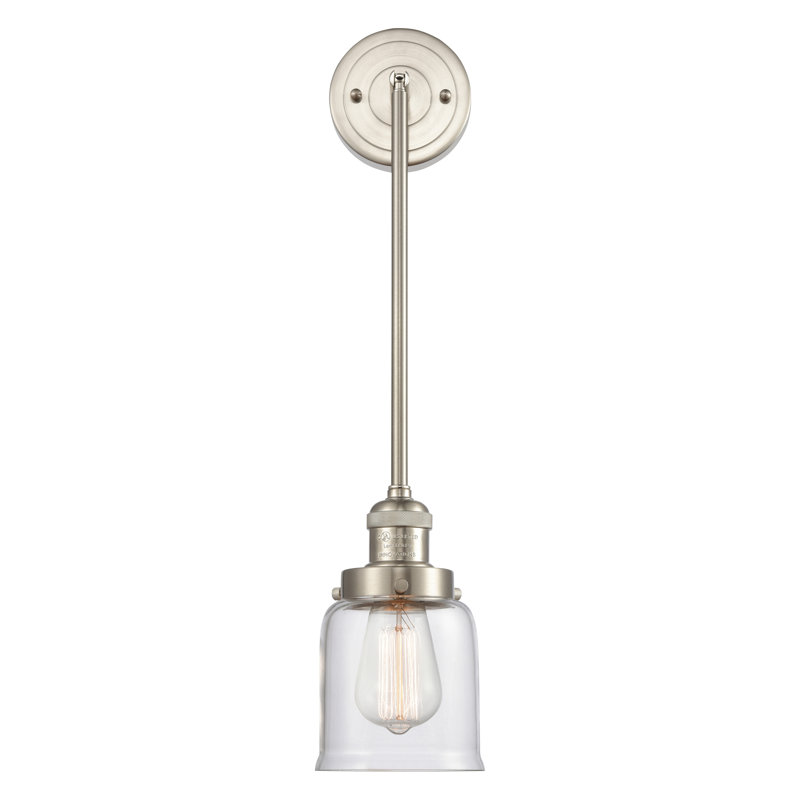 Hardison 1 - Light Single Pendant, Brushed Satin Nickel, Silver Mercury