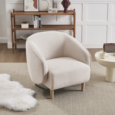 Fauteuil d'appoint moderne 33 po