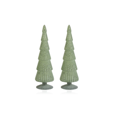 Arbre en verre Amaryllis sur base scintillante