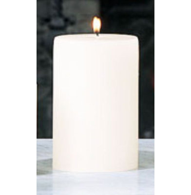 Unscented Pillar Candle