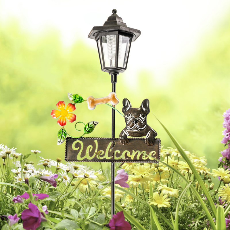 Tuteur de jardin welcome carlin Bottone